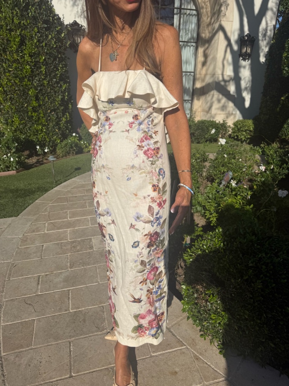 Zimmermann Patience Linen Midi Dress